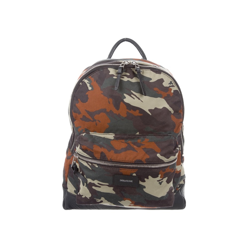 Zadig & Voltaire Camo Backpack.